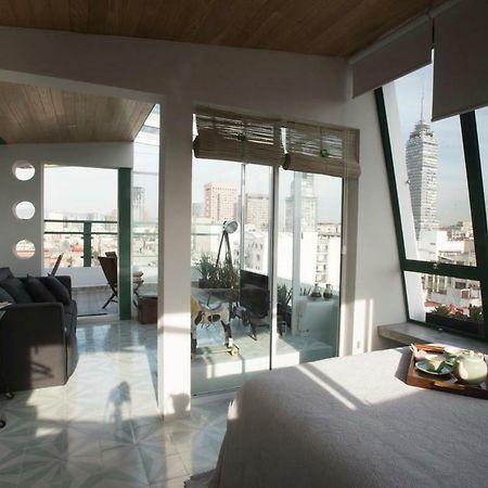 Апартаменты Duplex/Terraza Privada En Corazon Centro Historico Мехико Экстерьер фото