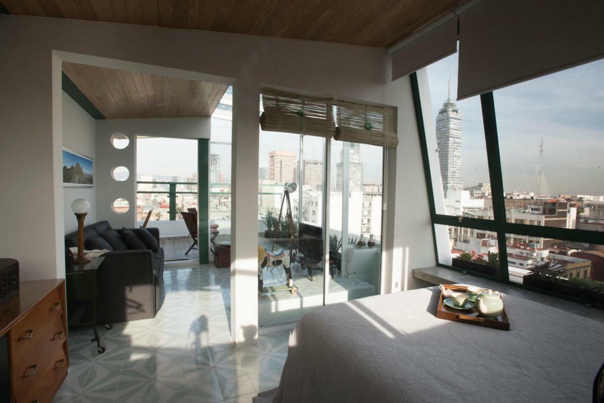 Апартаменты Duplex/Terraza Privada En Corazon Centro Historico Мехико Экстерьер фото